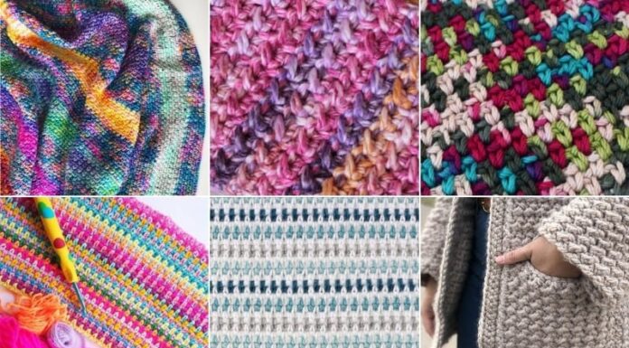 Moss Stitch and Linen Stitch Ideas