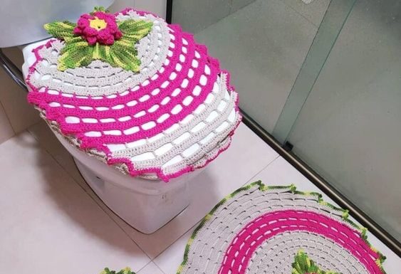 How to Crochet Bathroom Rugs