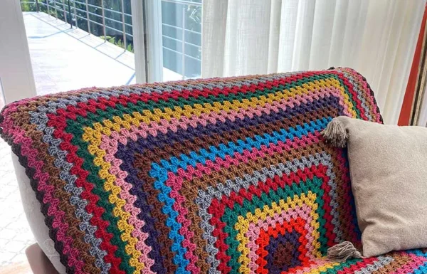 Blackberry Crochet Blanket Pattern