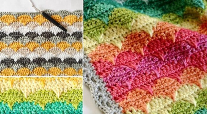 VIBRANT CLAMSHELL STITCH IDEAS