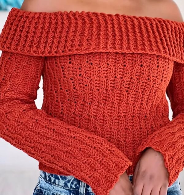 Off-the-Shoulder Crop Top