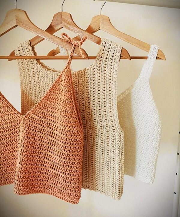 20 crochet cropped top patterns