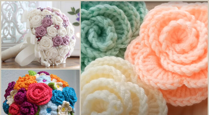 5 Lovely Crochet Rose Ideas and Free Patterns