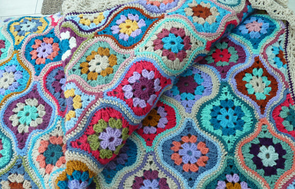 Mystic Lanterns Blanket by Jane Crowfoot