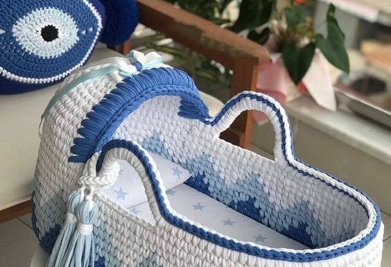 Crochet Pattern Ideas for Moses Baskets