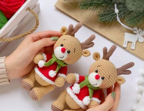 Christmas Reindeer Pattern