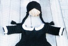 Wandinha Addams Fantasy Crochet Pattern