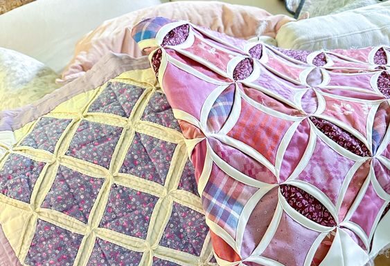 The Cathedral Windows Quilt