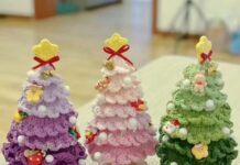 Crochet Mini Christmas Tree Ornaments: A Beginner’s Guide