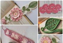 10 Crochet Bookmarks – Easy Patterns for Beginner Pinterest image