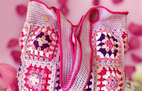 Crochet Granny Square Bag: Step-by-Step Guide for Beginners