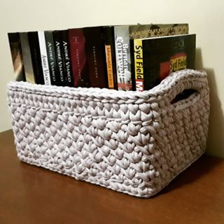 Square Crochet Basket of Any Size