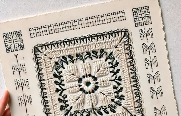 Sprig Stitch Corner: Step-by-Step Crochet Tutorial (With Text Charts)