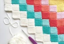 Entrelac Crochet Stitch – A Complete Beginner-Friendly Step-by-Step Pattern