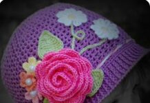 Delicate Crochet Hat for Children – Beginner-Friendly Step-by-Step Pattern