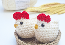 Crochet Chicken Amigurumi – Free Pattern with Step-by-Step Instructions