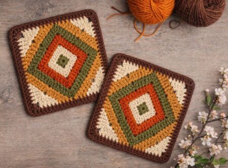 How to Crochet a Diamond Granny Square