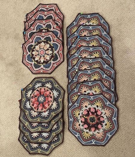 Mandala Flower Blanket