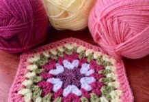 Easy Large Granny Hexagon Crochet Pattern – A Beautiful Beginner-Friendly Project Easy large granny hexagon crochet pattern