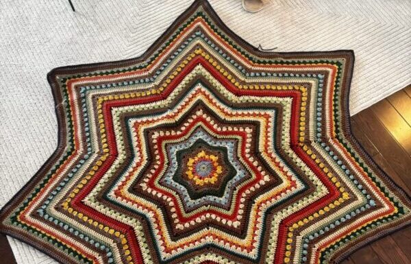 6-Day Superstar Blanket Crochet Pattern – Easy Beginner-Friendly Guide