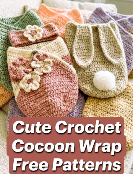 Handmade crochet baby photo prop