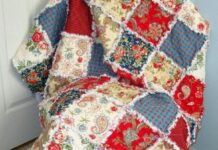 Free Rag Quilt Pattern Scrappy Rag Quilt Pattern for Beginners