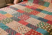 Scrappy Patchwork Quilt Pattern Scrappy Patchwork Quilt Pattern for Beginners