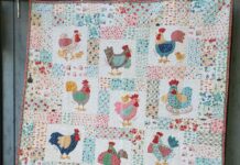 Free Farmhouse Chicken Quilt Pattern